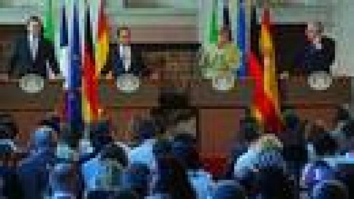 Telediario 1 - Plan de crecimiento en la UE