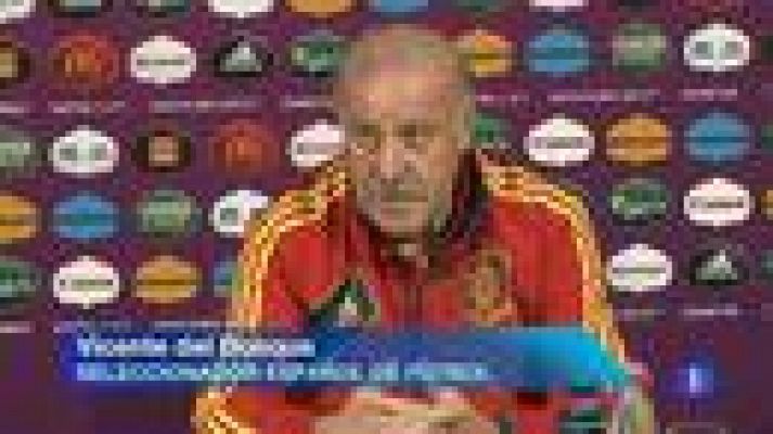 Del Bosque admite que tiene "dudas"