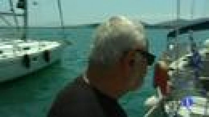 Telediario 1 - Disminución del turismo en Grecia