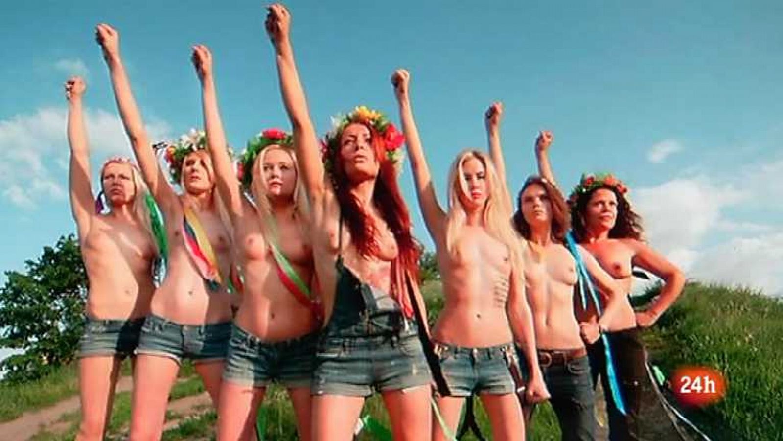 Cámara abierta 2.0 - Las activistas de Femen.org, Sandra Ibarra y Love of Lesbian - 23/06/12