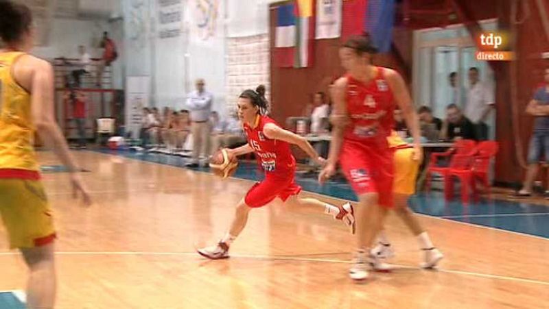 Baloncesto femenino - Campeonato de Europa: Rumanía-España - Ver ahora 