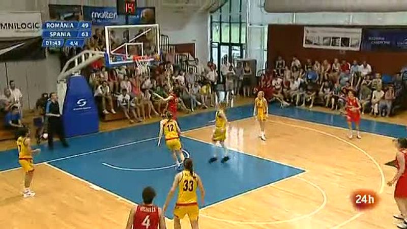 La selección española de baloncesto femenino tiró de orgullo para derribar la resistencia de Rumanía, lograr su primera victoria a domicilio y asentar su liderato en el Grupo D en el camino hacia el Europeo de Francia 2013.