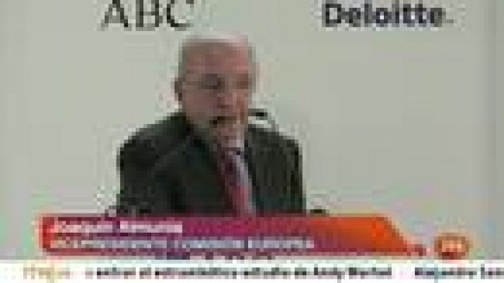 Informativo 24h - Almunia opina que permitir salidas del euro  sería "un error histórico" que "perjudicaría a todos"