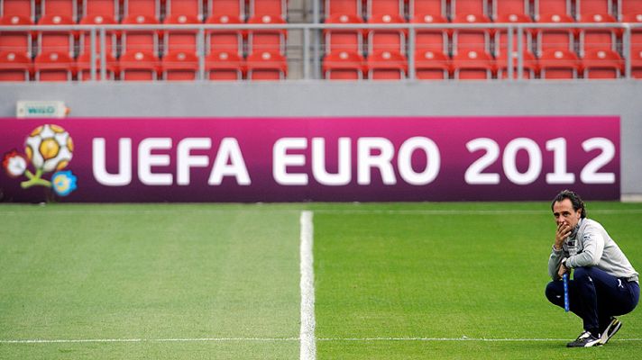 Telediario 1 - Alemania nunca ha ganado ni eliminado a Italia en una gran competición