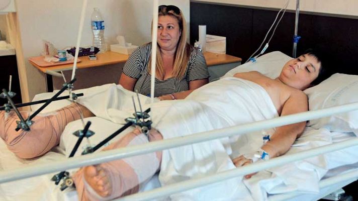 Telediario 1 - Proeza médica de Pedro Cavadas