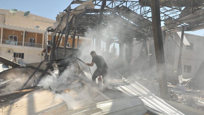 Informativo 24h - Mueren siete personas en Siria en el ataque a una emisora de televisión progubernamental