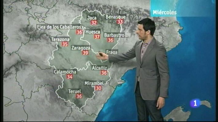Noticias Aragón - El tiempo en Aragón - 27/06/12