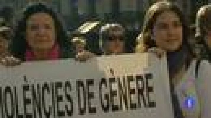 Telediario 1 - Informe sobre violencia de género