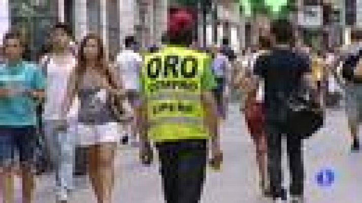 Telediario 1 - Soportando el calor