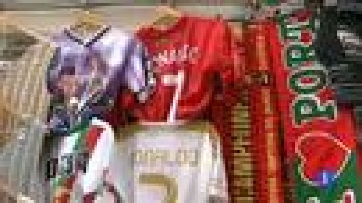 Telediario 1 - Portugal y España, hermanos y rivales por unas horas