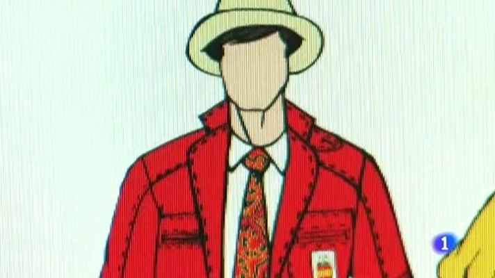 Telediario 1 - TVE adelanta los bocetos de los nuevos uniformes olímpicos