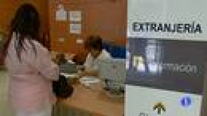 Telediario 1 - Regreso de inmigrantes