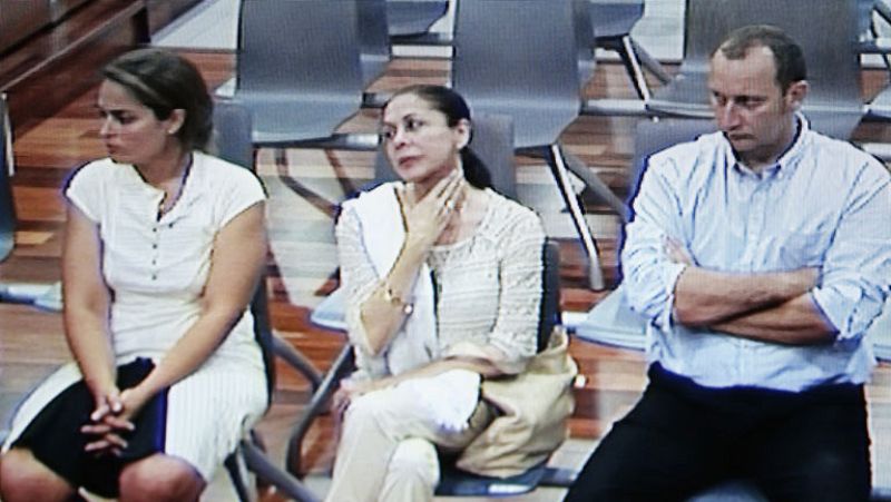 Llegada a los juzgados de Isabel Pantoja y Julián Muñoz para el juicio por blanqueo de capitales
