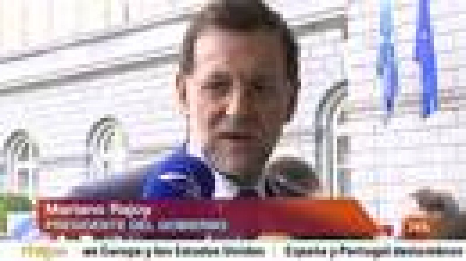 Rajoy espera que la cumbre apruebe medidas para aliviar la presión a España | Ver