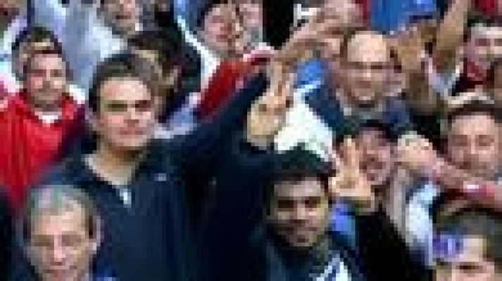 Telediario 1 - Protestas trabajadores en Argentina