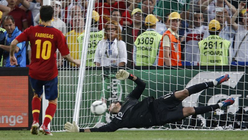 La suerte de España se decidió en los penaltis