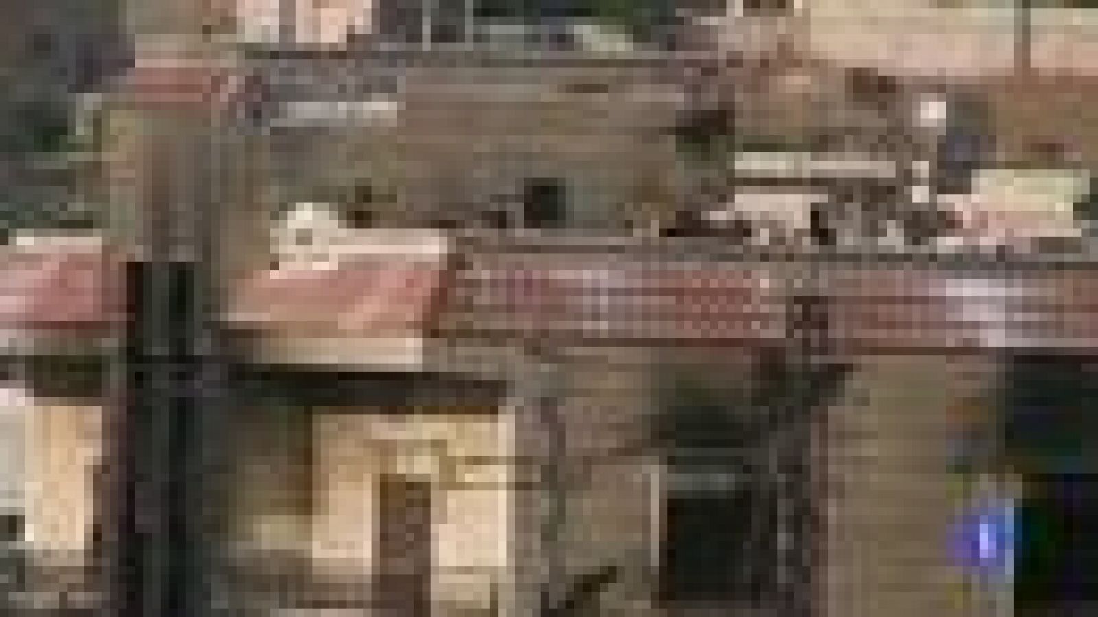 Bombardeo en el centro de damasco