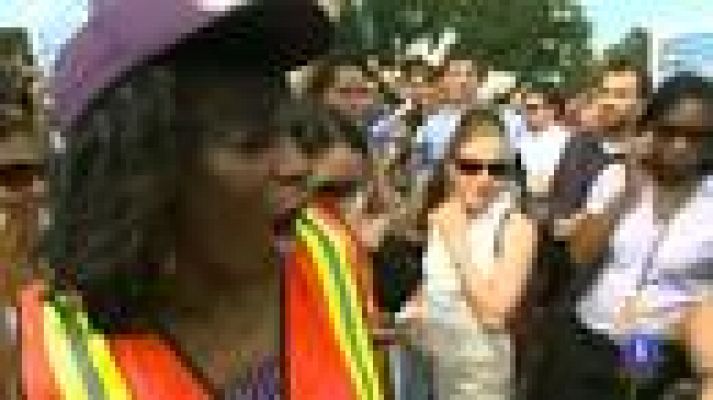 Telediario 1 - Reforma sanitaria en EE. UU