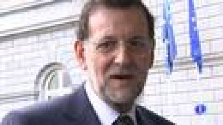 Telediario 1 - Rajoy y Rubalcaba alaban a España