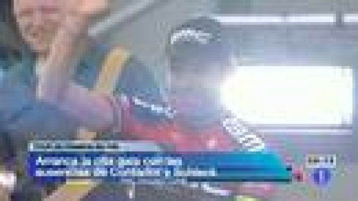 Tour de Francia - Evans y Wiggins acaparan los flashes en la presentación del Tour