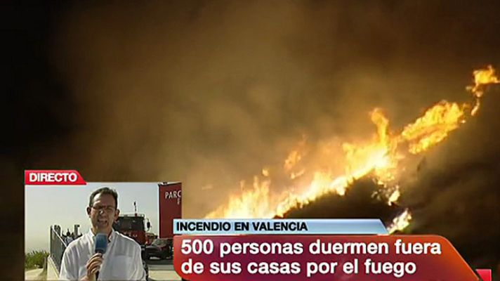 Informativo 24h - Sigue activo el incendio de Pallás