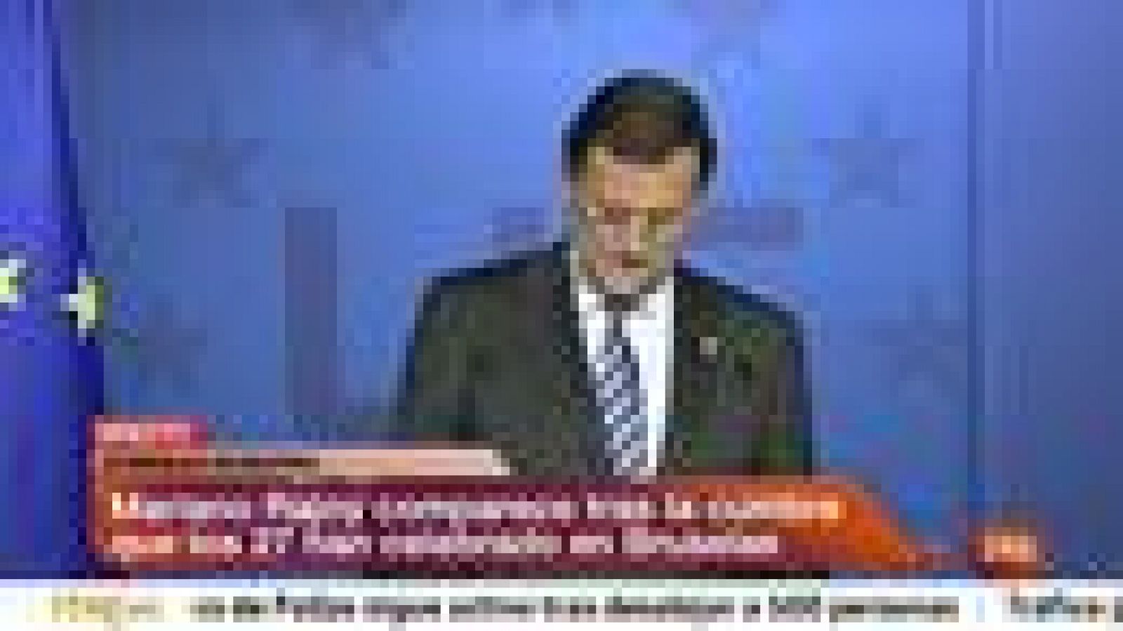 Rajoy afirma que no se plantea pedir a Europa la compra de deuda española