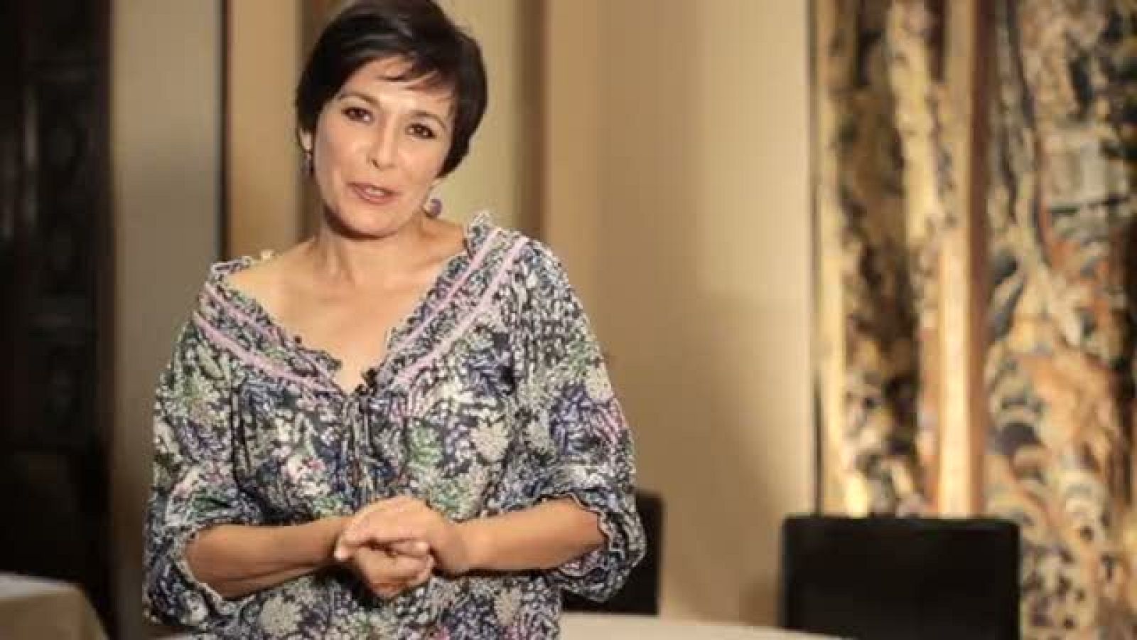 Isabel Gemio pregunta a Pedro Ruiz