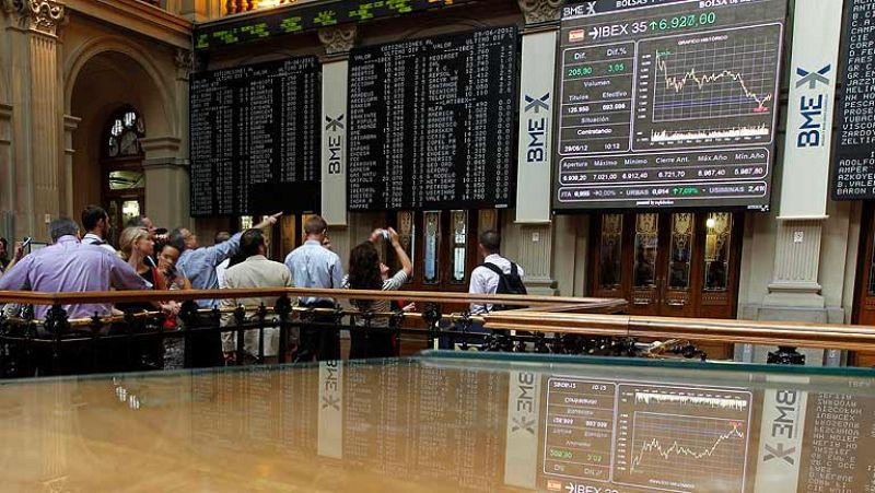 El Ibex-35 se dispara el 5,66%, la mayor alza desde mayo de 2010