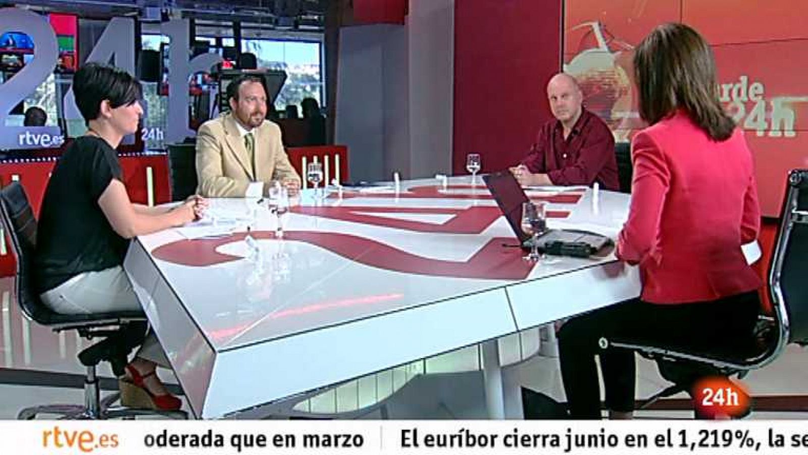 La tarde en 24h: Segunda hora - 29/06/12 | RTVE Play