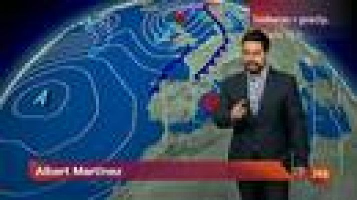 El tiempo - Calor en área del Mediterráneo y lluvias débiles noroeste peninsular