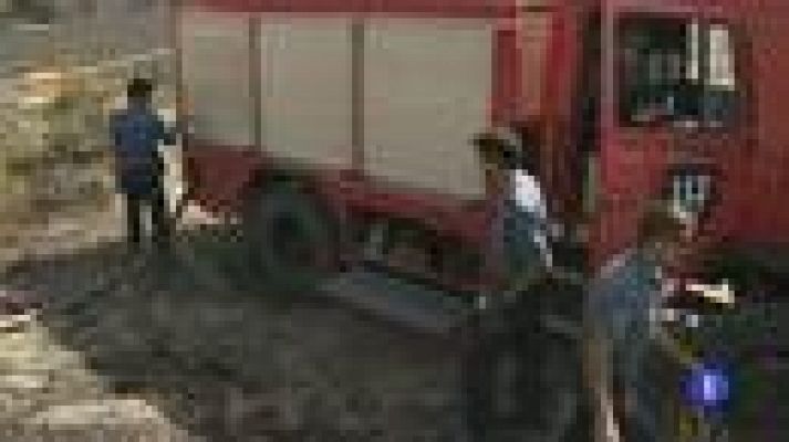 Telediario 1 - Incendio en Prats del Rei