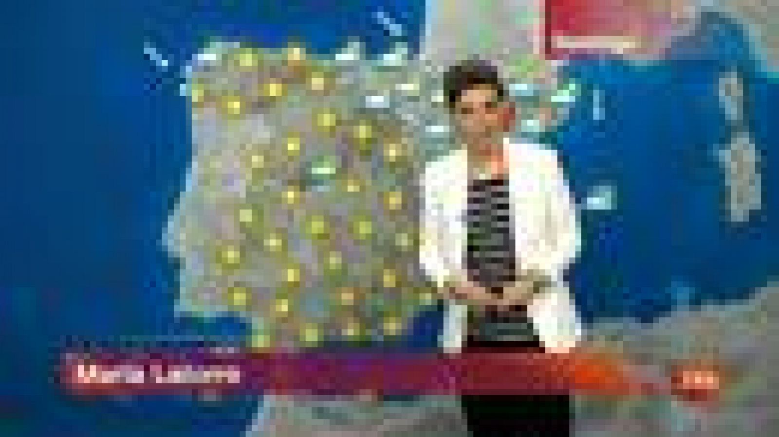 Menos calor y alerta en el este peninsular por chubascos tormentosos - El tiempo | Ver