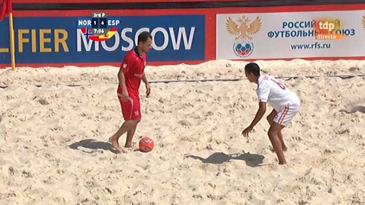 Fútbol  Playa - Copa del Mundo2013 - España-Noruega