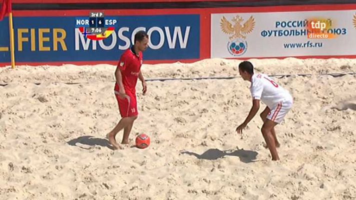 Fútbol  Playa - Copa del Mundo2013 - España-Noruega