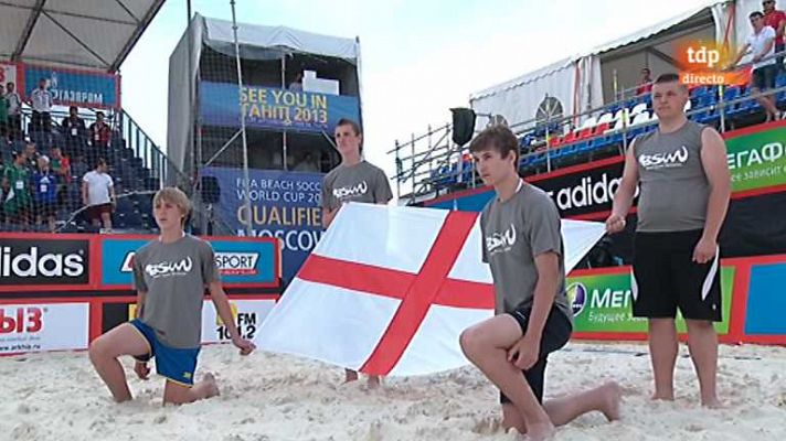 Fútbol playa - Torneo de clasificación de la Copa del Mundo 2013 - Azerbaiyán-Inglaterra