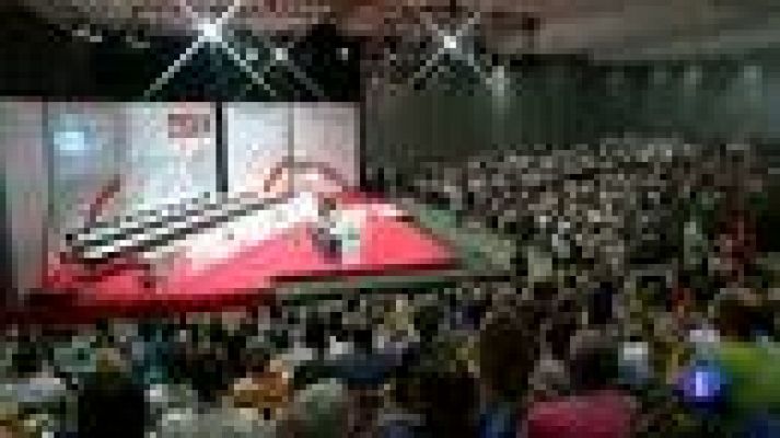 Telediario 1 - Congreso del PSOE