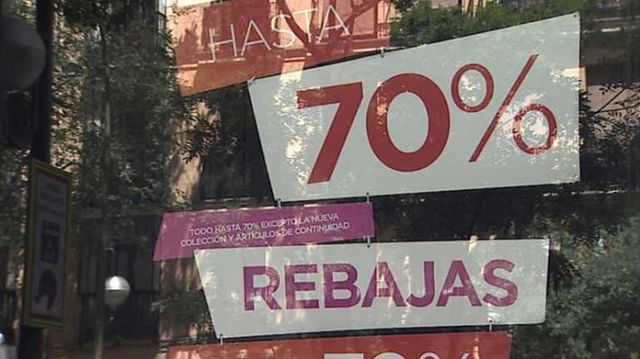 Telediario 1 - Comienzan las rebajas