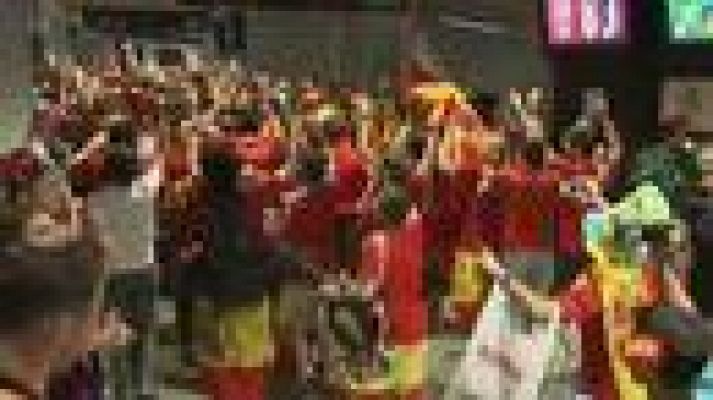 Triunfo de la Roja - Celebraciones