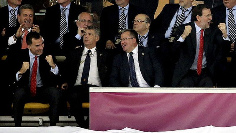 El Príncipe felicitó a la selección