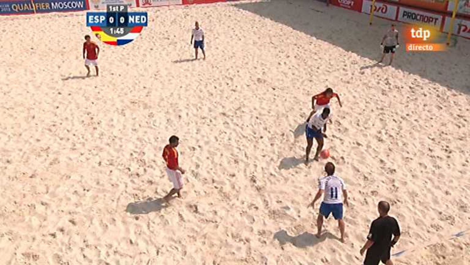 Fútbol playa - Torneo de clasificación de la Copa del Mundo 2013 - España-Paises Bajos