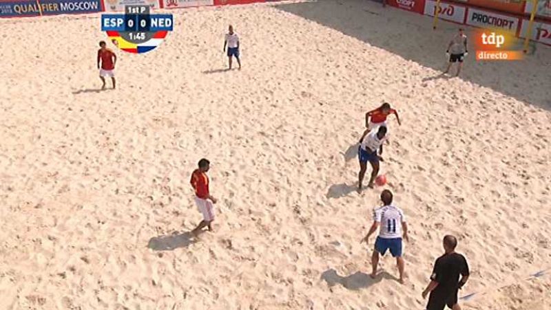 Fútbol playa - Torneo de clasificación de la Copa del Mundo 2013 - España- Paises Bajos - Ver ahora