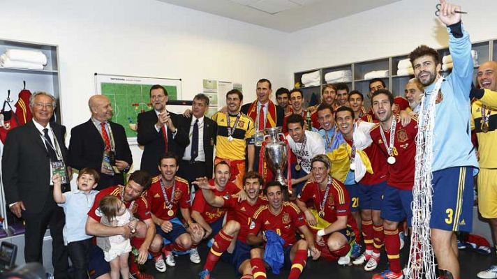 Celebraciones por la Eurocopa