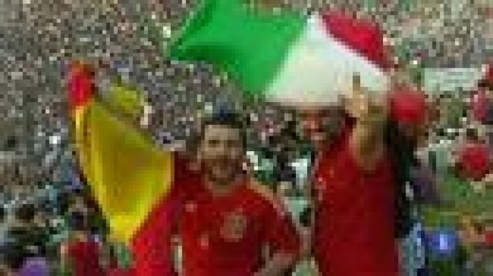 Telediario 1 - El Circo Máximo de Roma también vibró con la final de la Eurocopa