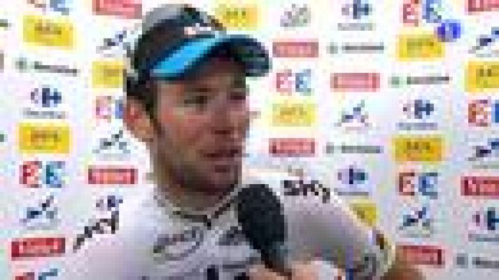 Cavendish: "El equipo está consagrado al maillot amarillo"