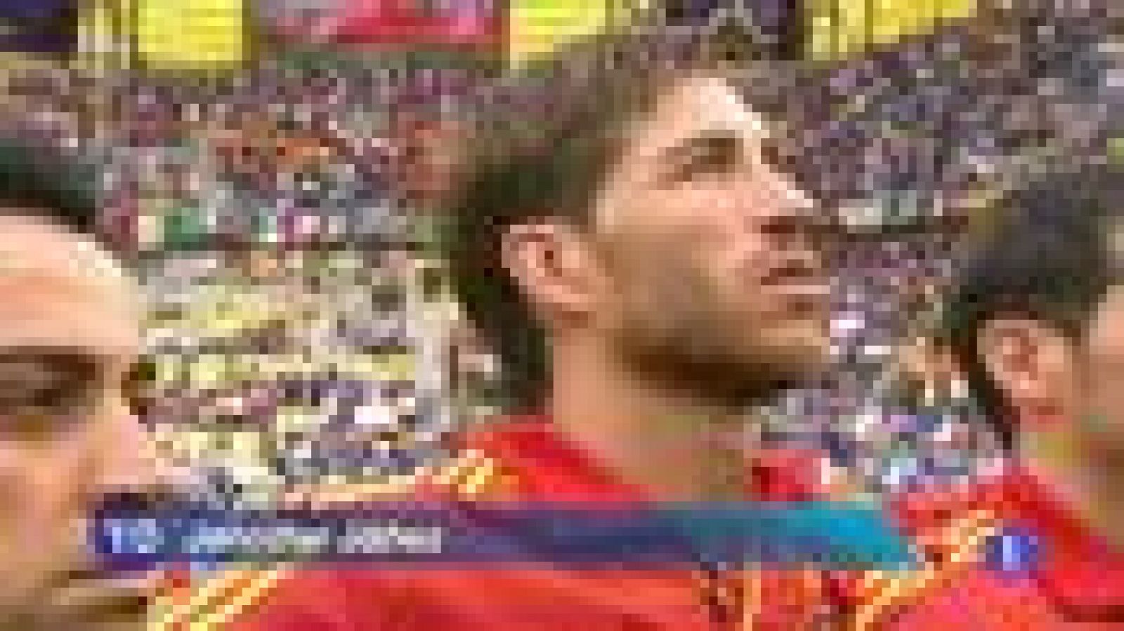 Telediario 1: Diez españoles en el 'Equipo Ideal' de la Eurocopa | RTVE Play