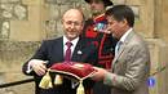 Telediario 1 - Las medallas de los Juegos, bajo llave en la Torre de Londres