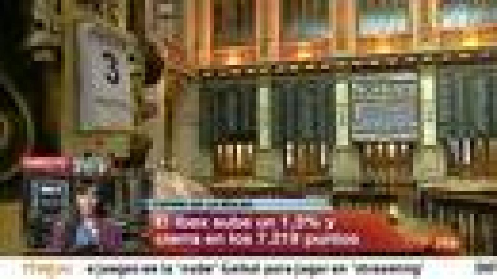 El Ibex-35 sube hasta niveles de abril y la rentabilidad del bono español a 10 años cae hasta el 6,25%