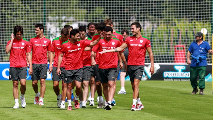 Athletic y Real Sociedad vuelven al trabajo