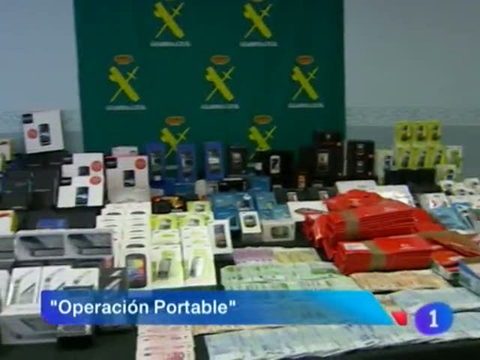   Treinta y ocho detenidos en la "operación portable" que la guardia civll ha llevado a cabo en siete comunidades, una de esllas, Navarra.  Operativo de búsqueda de un vecino de Sumbilla de 79 años desaparecido desde hace tres días. TVE estará un año más con los sanfermines. 