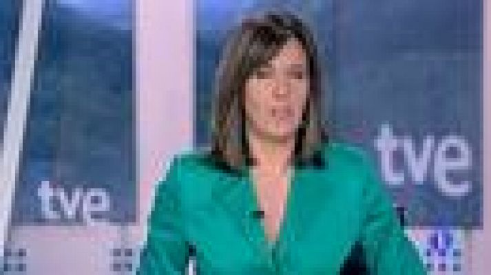 Telediario 1 - Incendio en Valencia